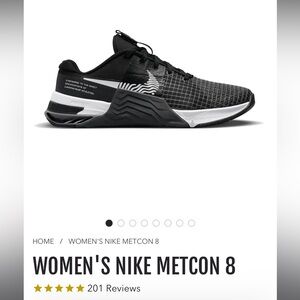 Women's Nike Metcon 8